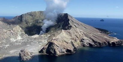 Volcanic White Island