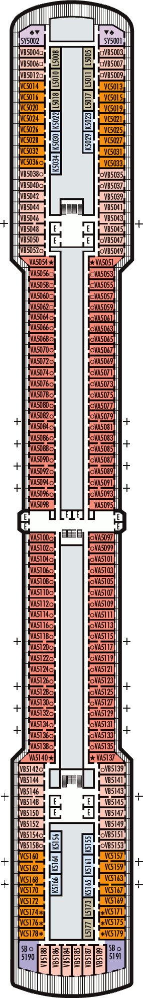 ms Oosterdam - Verandah Deck