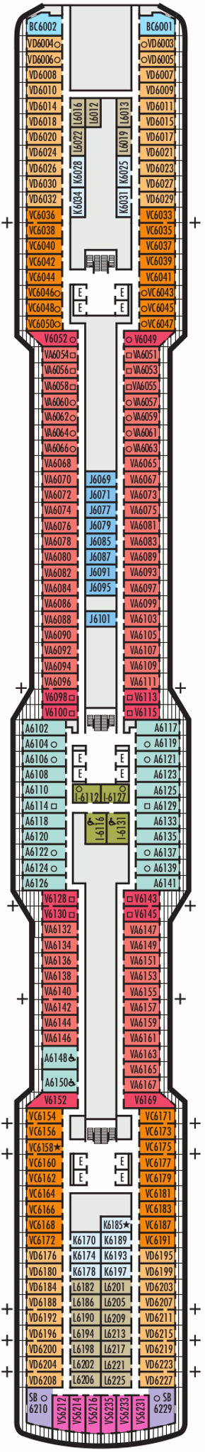 ms Nieuw Amsterdam - Mozart Deck