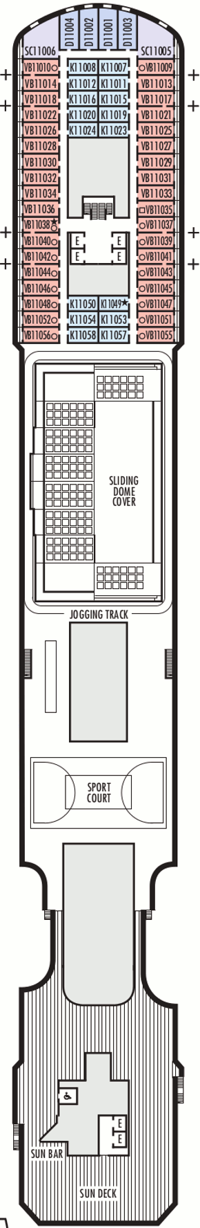 ms Nieuw Amsterdam - Sun Deck
