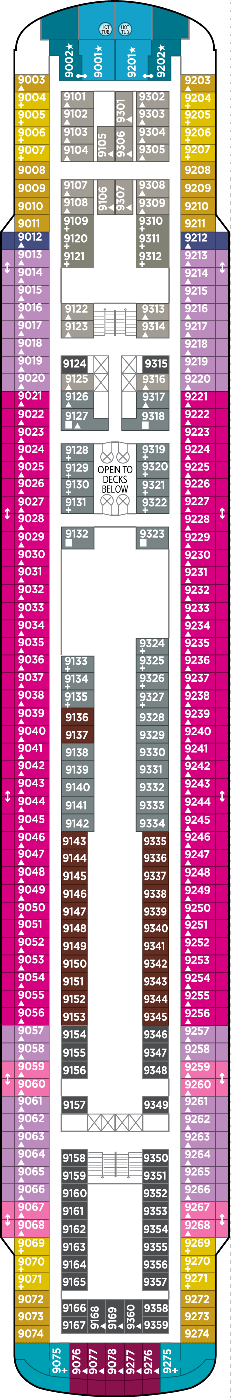 Norwegian Sky  - Fjord Deck