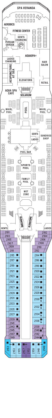 Celebrity Equinox   - Resort Deck
