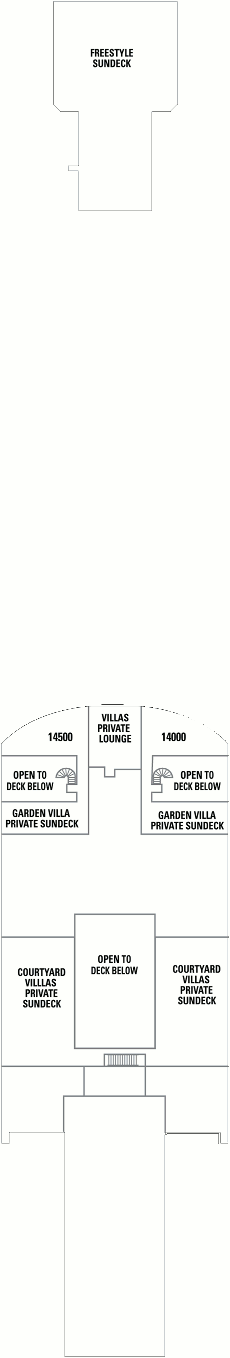 Norwegian Jewel  - Deck Fifteen