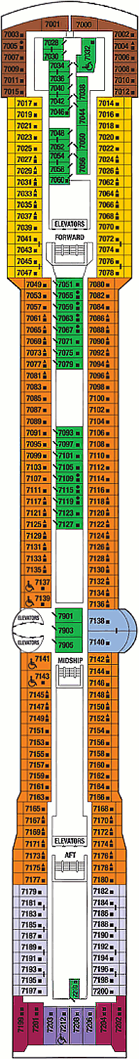 Celebrity Infinity   - Deck 7