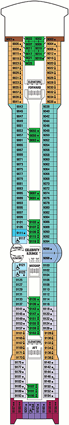 Celebrity Infinity   - Deck 9