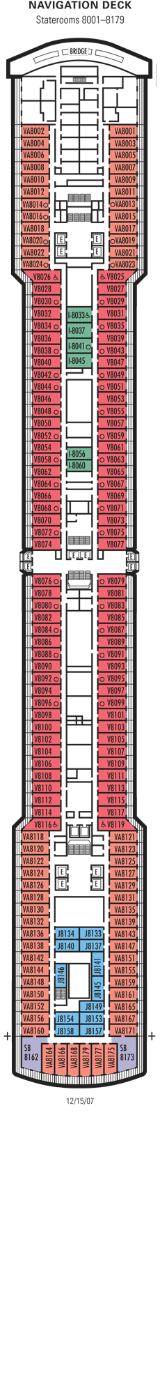 ms Eurodam - Navigation Deck