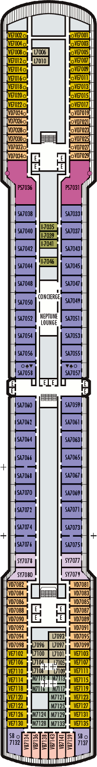 ms Eurodam - Rotterdam Deck