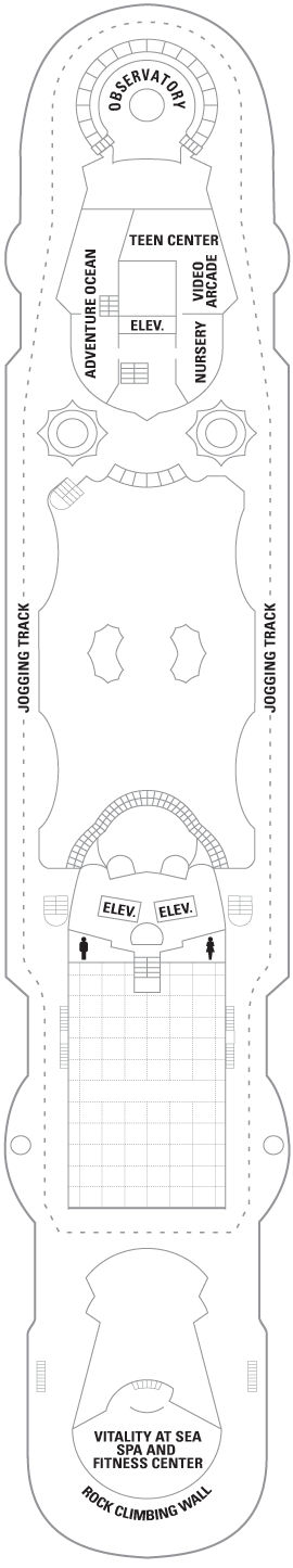 Grandeur of the Seas - Deck Ten