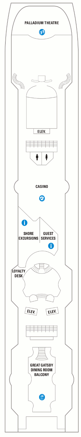 Grandeur of the Seas - Deck Five