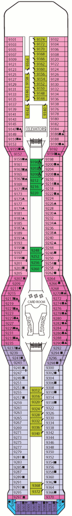 Celebrity Eclipse   - Deck 9