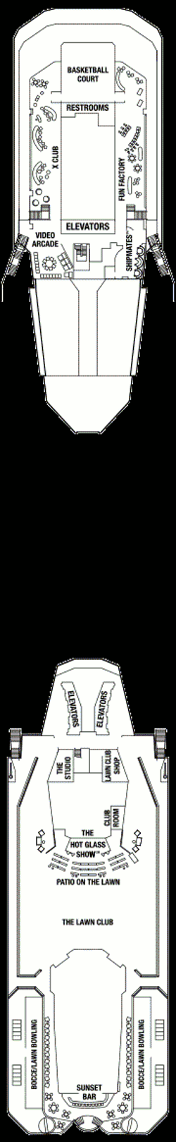 Celebrity Eclipse   - Deck 15