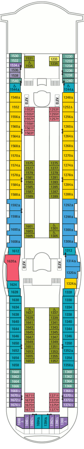 Voyager of the Seas - Deck Ten