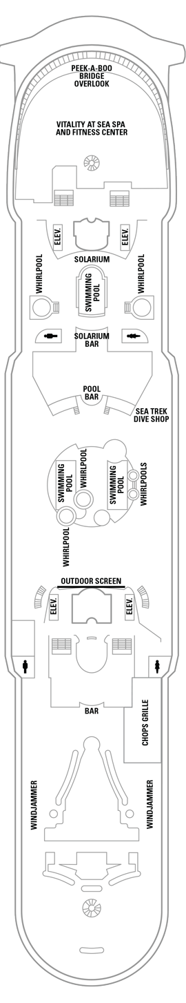 Voyager of the Seas - Deck Eleven