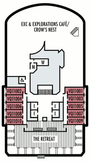 ms Nieuw Amsterdam - Observation Deck
