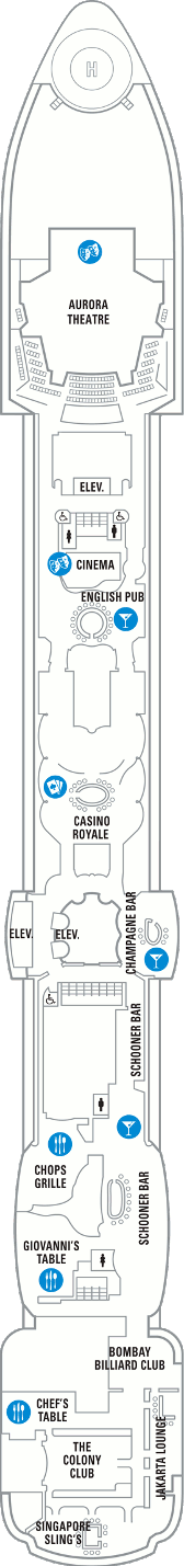 Radiance of the Seas - Deck Six