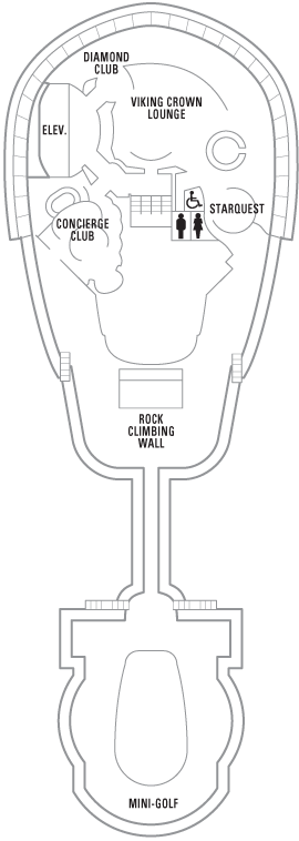 Radiance of the Seas - Deck Thirteen