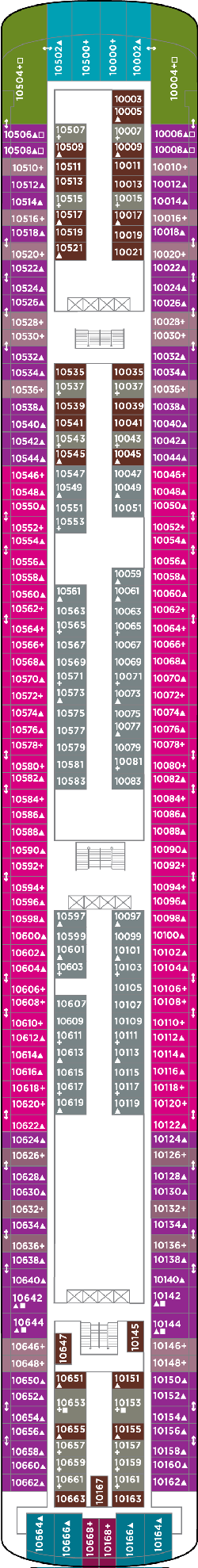Norwegian Jade  - Deck 10
