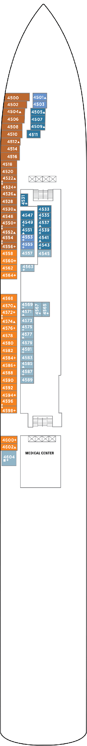 Norwegian Jade  - Deck 4