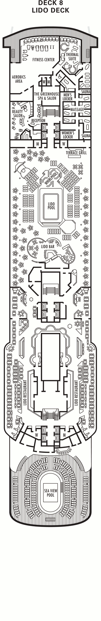 ms Zaandam - Lido Deck