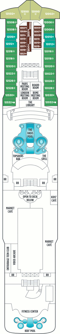 Norwegian Star  - Deck Twelve