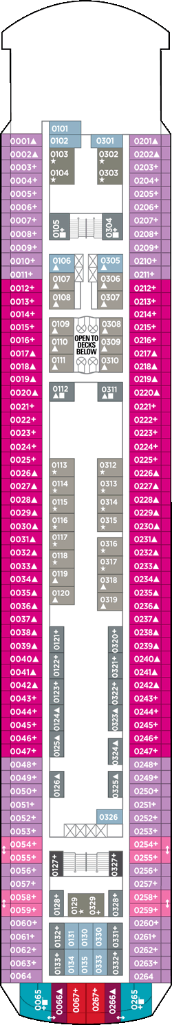Norwegian Sun  - Norway Deck